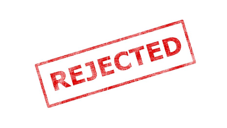 Account Registration Rejections